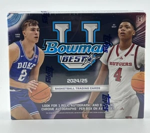 2024-25 Bowman University Best Basketball Hobby Box Factory Sealed - Picture 1 of 3
