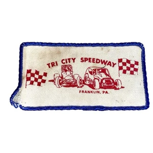 RARE Vintage 1960s-70’s Tri City Speedway Raceway Franklin Pennsylvania Patch - Bild 1 von 6