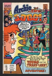 ARCHIE 3000 #11, 1990, cómics de Archie, en muy buen estado, los jóvenes y los árboles - ¡sin! - Imagen 1 de 1