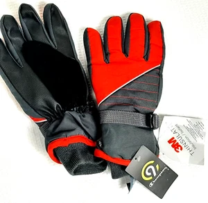 NUEVO CON ETIQUETAS C9 CHAMPION 9 Niños Niño Talla 8/16 Guantes de Invierno Gris Rojo Impermeable Esquí - Imagen 1 de 11