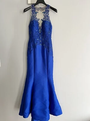 Vestido sirena glamour by terani alta costura talla 4 graduación boda Foto 1 de 4