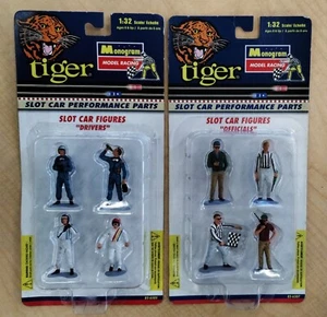 Monogram Model Racing tiger 1/32 Scale Slot Car Figures "Drivers" & "Officials" - Picture 1 of 4