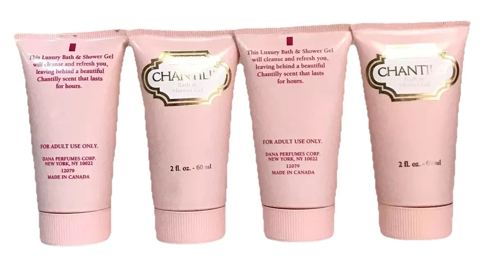 4 Gel de baño y ducha Chantilly by Dana 2 oz / 60 ml PL LEER MÁS ABAJO Foto 1 de 1