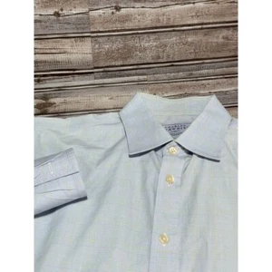 Charles Tyrwhitt Men's Dress Shirt French Cuff Blue 16.5-33 - Picture 1 of 7