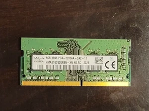 SK Hynix 16GB (8GBx2) DDR4 3200MHz SODIMM Laptop Memory (Dell/Alienware OEM) - Picture 1 of 1