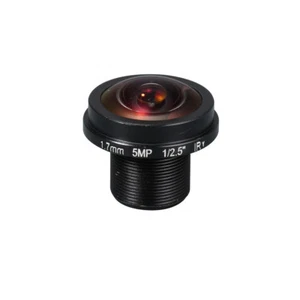 Fisheye Lens 5Mega Pixels FL 1.7mm F2.0 M12x0.5 Mount HFOV 185° Format 1/2.5" - Picture 1 of 1