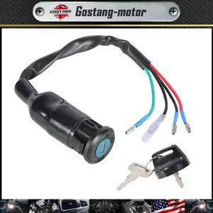Ignition Key Switch For Honda FourTrax 200 TRX200SX 2x4 1986-1987 USA - Picture 1 of 10