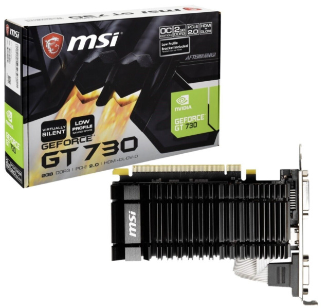 MSi Geforce GT 730 4GB Graphics Card DDR3 NVIDIA #Boxinfo #msi #geforce 