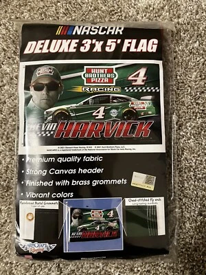 Kevin Harvick Hunt Brothers Pizza 2022 Wincraft #4 3x5 Bandera SHR Stewart Haas Foto 1 de 2