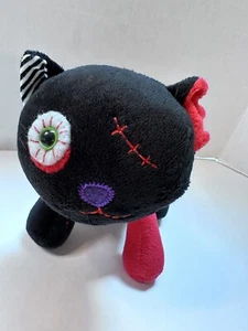 Ganz Zombiology Katze Plüschkatze 86517 Patchwork Augenstickerei 9 Zoll lang - Bild 1 von 7