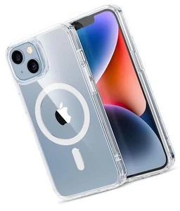 for iPhone 14 Case/iPhone 13 Case, Compatible with MagSafe, Shockproof Phone - Picture 1 of 14