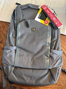 Swissgear 8117 15-Inch Laptop Backpack - Charcoal Gray Brand New with Tags - Picture 1 of 5