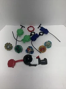 ¡Lote Beyblades! Piezas de piezas de cuchillas lanzadores excelente estado  - Imagen 1 de 5