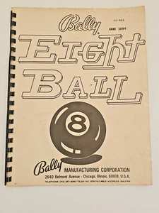 INSTALACIÓN DE PINBALL DE OCHO BOLAS BALLY E INSTRUCCIONES GENERALES DE OPERACIÓN DEL JUEGO - Imagen 1 de 4