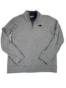 Disney Cruise Line 1/4 Zip Grey Long Sleeve Size S - Picture 1 of 6