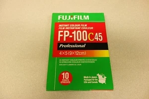 MORE! FujiFilm FP-100C45 4x5 Instant Color Film 07/2014 COLD STORED PeelApart - Picture 1 of 3