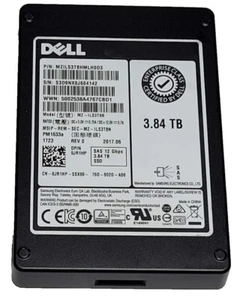 Disque SSD SAS Dell Samsung PM1633a 3,84 To 2,5 MZ-ILS3T8N - Photo 1/1