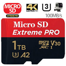 1TB Micro SD Karte Extreme SDXC Class 10 UHS-I U3 A2 Speicherkarten Memory Card
