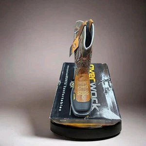 New w/ Tags Overwork with steel Toe Work Boots Men's, Made In Mexico  - Picture 1 of 8