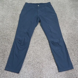 Kuhl Pants Mens 34 Blue Renegade Recon Chino Outdoor Hiking Camping Nylon 34x32 - Picture 1 of 13
