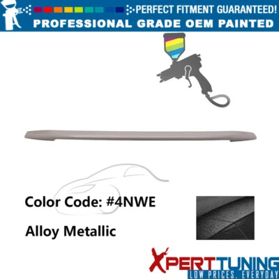 Fits 13-19 Ford Taurus Sedan OE Style #4NWE Alloy Metallic Trunk Spoiler ABS Foto 1 de 4