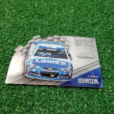 Jimmie Johnson 2016 Panini Prizm NASCAR Raising The Flag Die Cut #R1