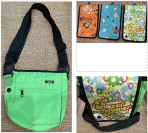 JIBBITZ by CROCS 2006-07 Retired CROSSBODY BAG +3 INTERCHANGEABLE FLAPS NWOT - Picture 1 of 20