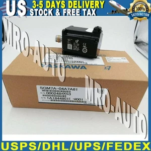 New Yaskawa SGM7A-04A7A61 Servo Motor SGM7A04A7A61 DHL Expedited Shipping - Picture 1 of 6