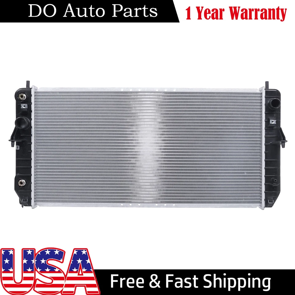 CU2279 Aluminum Radiator for 1998 1999 2000 Cadillac Seville 4.6L V8 52484078 - Image 1 of 4