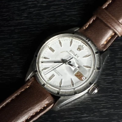 Rolex OysterPerpetual Date 6535 34 mm de colección cal.1030 c.1958 PARA REPUESTOS/REPARACIÓN Foto 1 de 4