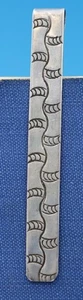 VINTAGE STERLING SILVER BOOKMARK - TIE DESIGN - 8 CM -   [45] - Bild 1 von 1