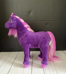 Rainbow Brite Stormy's Pferd Pony Skydancer 12 Zoll bewegliches Plüschtier Stofftier - Bild 1 von 11