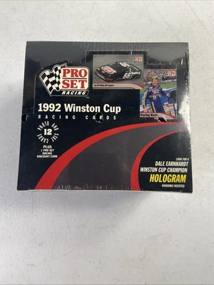 NASCAR 1992 Pro Set Winston Cup Racing Cards BOX 36 PACKS Factory Sealed - Image 1 of 4