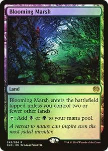 Magic The Gathering MTG BLOOMING MARSH FOIL Kaladesh NM Near Mint - Picture 1 of 1