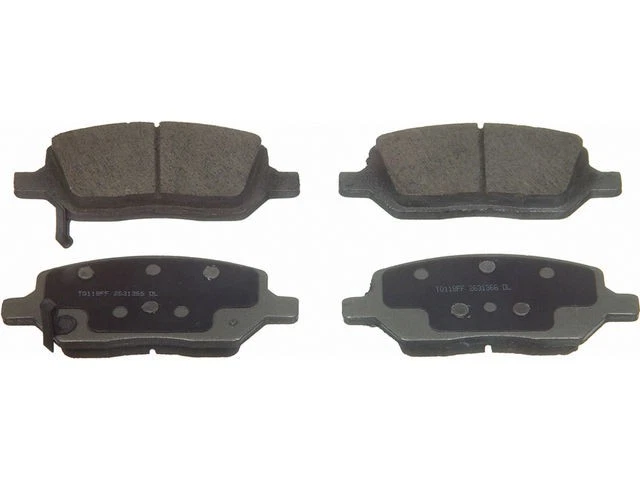 Juego de pastillas de freno traseras para Mobility Ventures MV-1 2015 2016 BT289QS 2014-2017 Foto 1 de 1