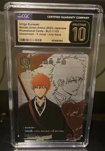 2023 Bandai Union Arena Japanese Ichigo Kurosaki CGC 10 Pristine - Picture 1 of 2