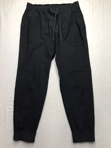 LULULEMON ABC Jogger Men XL Black Elastic Cuff Drawstring Warpstreme LM5A85S - Picture 1 of 14