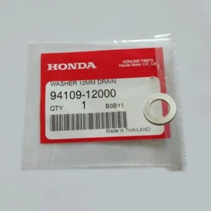 Honda 12 mm Ölablauf Sumpf Stecker Waschmaschine | passt verschiedene | Original-Zubehör-Hersteller 94109-12000 Original - Bild 1 von 4