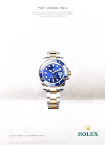 ROLEX WATCH MAGAZINE promo ad #059  ORIGINAL  "NOT A WATCH" - Picture 1 of 2