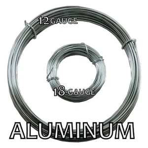 Alambre Smith de cuentas redondas de aluminio calibre 12 o 18 39 pies - Imagen 1 de 31