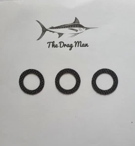 CARBONTEX DRAG WASHERS 2018 DAIWA EXIST LT 2500, 3000S-C, 3000S-CXH - Picture 1 of 1