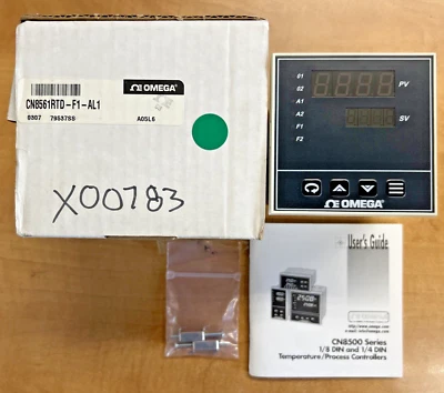 Omega CN8561RTD-F1-AL1 - CN8500 Series Temperature Controller  *NEW in Box* - Image 1 of 4