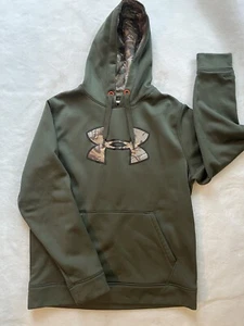 Under Armor Storm Hoodie mit Realtree Xtra Camouflage Logo/Kapuze Herren Medium Grün - Bild 1 von 6