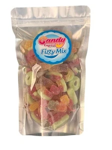 Fizzy Sweets Mix - Assortment Of Fizzy Pick n Mix Party Sweets 300g /500g /1kg - Picture 1 of 3