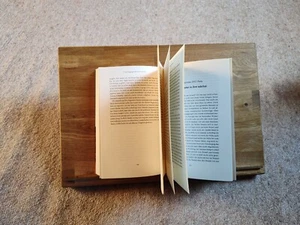Holz Tabletständer Leseständer Lesestütze Buchablage Kochbuchständer hochwertig - Bild 1 von 4