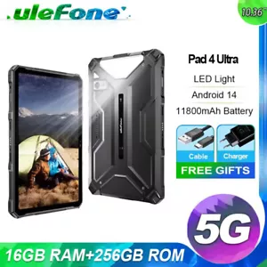 Ulefone Armor Pad 4 Ultra 5G Rugged Tablet 10.36 inch LED Light 11800mAh 50MP - Picture 1 of 19
