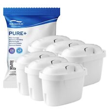 6 Packs Pure+ Replacement Cartridges For Brita Maxtra Water Filter Jug Refills