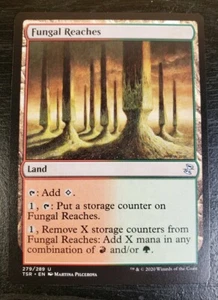1x Fungal Reaches Time Spiral Remastered 2020 Mtg Magic Card Dual Land Mana 279 - Picture 1 of 2