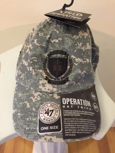 Concord Christian Academy Camo Operation Hat Trick Adjustable Hat New With Tags - Picture 1 of 5