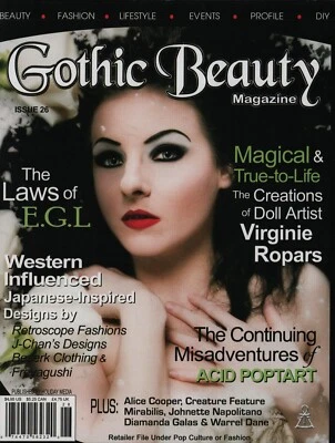 Gothic Beauty #26 Magazine Diamanda Galas Johnette Napolitano Mirabilis Rare - Image 1 of 4